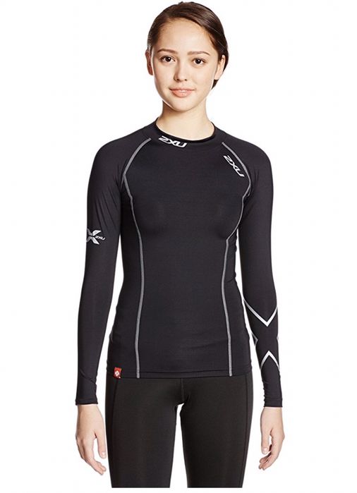 Компресійний термо топ з довгим рукавом для жінок 2 XU