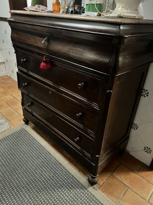 Conjunto de moveis madeira maciça