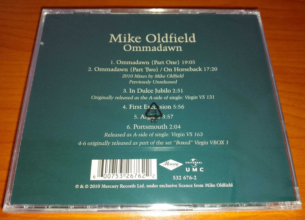 CD Mike Oldfield - Ommadawn