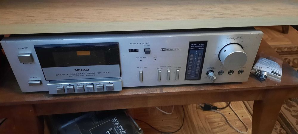 Magnetofon kasetowy nikko nd-300