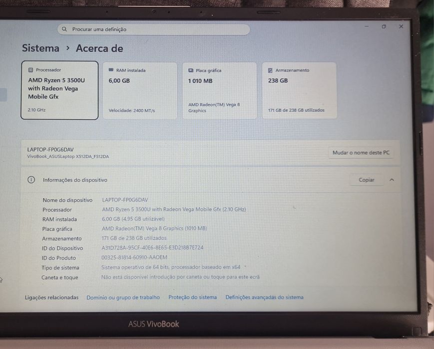 ASUS Vivobook AMD Ryzen 5