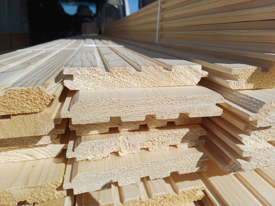 Szalówka deska tarasowa elewacyjna podłogowa boazeria półbal podbitka