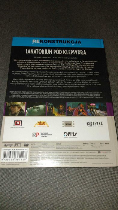 Wojciech Jerzy Has "Sanatorium pod Klepsydrą" - Rekonstrukcja Blu-ray