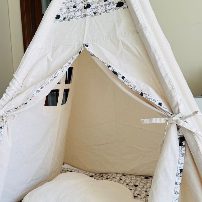 Tenda Infantil Tipi - Fácil de Montar e Lavar