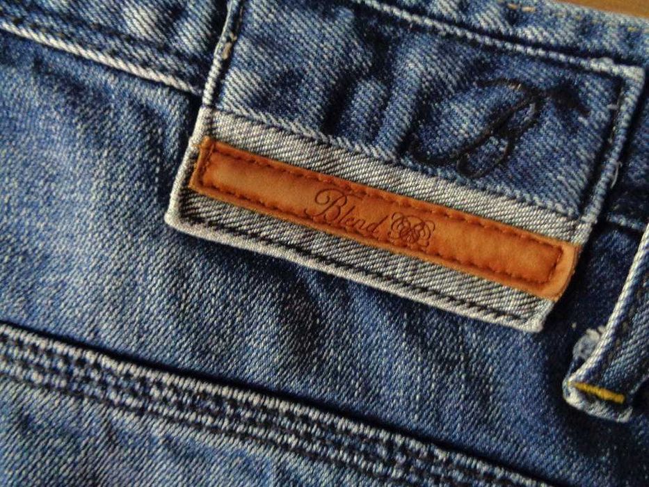 Krótkie spodenki męskie jeansowe Blend pas-40cm jak nowe