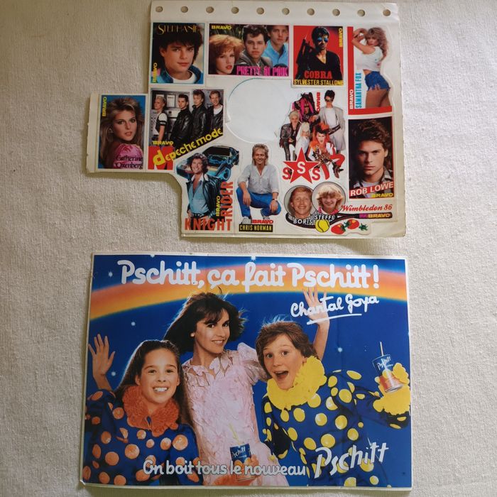 Cromos e autocolantes antigos ver fotos preço meramente ilustrativo