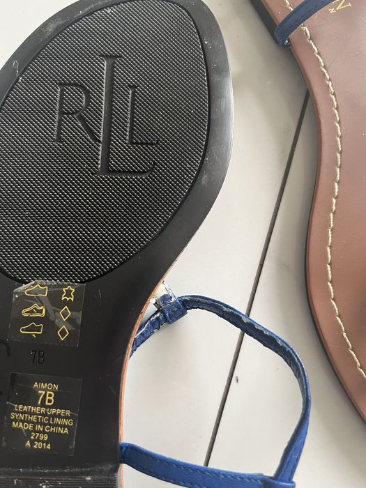 Klapki Ralph Lauren 7 B