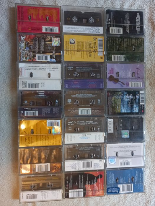 Kaseta magnetofonowa-muzyka zagraniczna