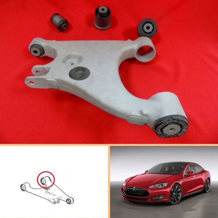 Сайлентблоки на TESLA model S c ГАРАНТИЕЙ