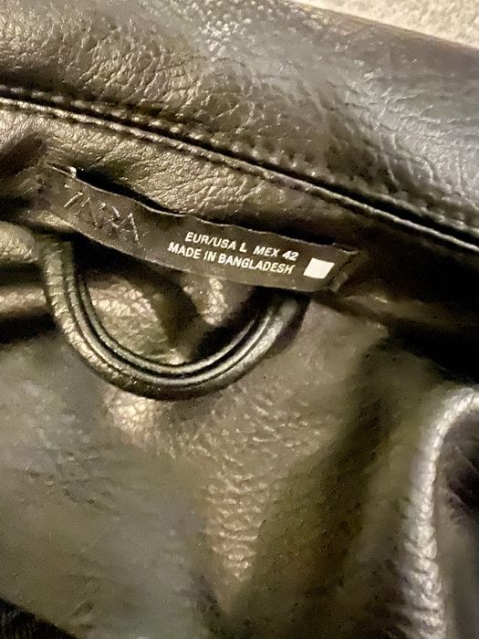 Ramoneska, męska kurtka eko skóry