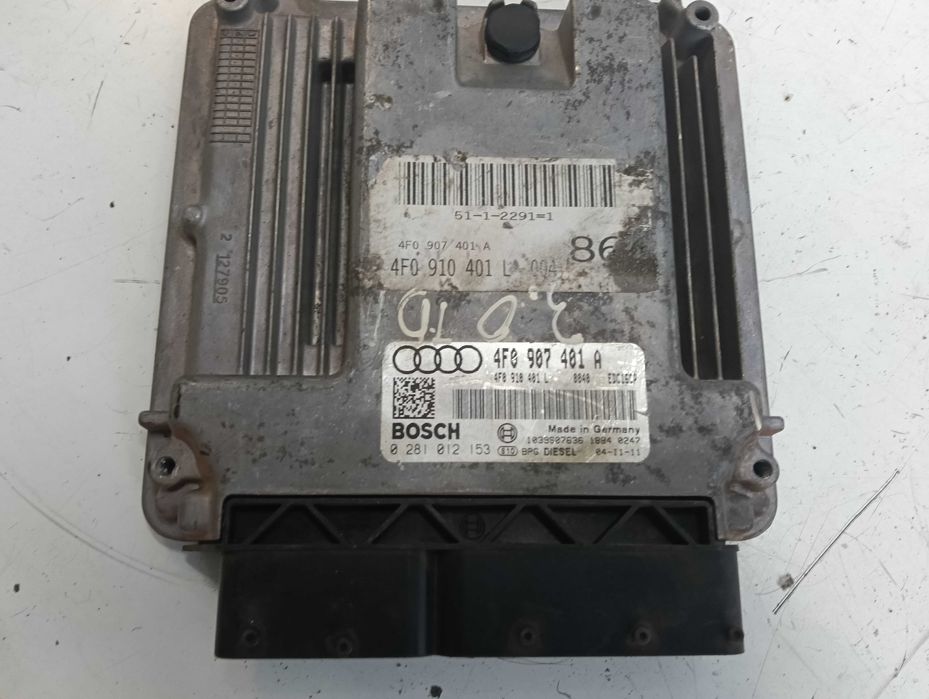 Sterownik silnika Komputer Audi A6 C6 3.0 tdi 4F0,907,401A WYSYŁKA
