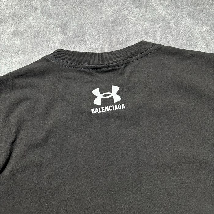 Футболка balenciaga under armour чорна С М