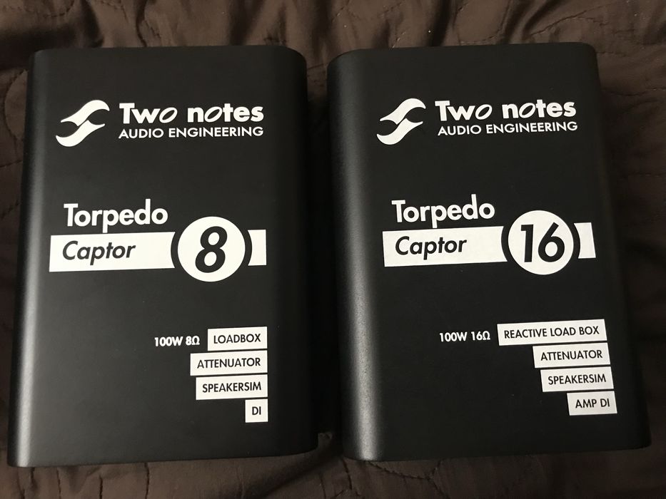 Гітарний атенюатор Two Notes Torpedo Captor 16 Ohms лоадбокс/IR-loader