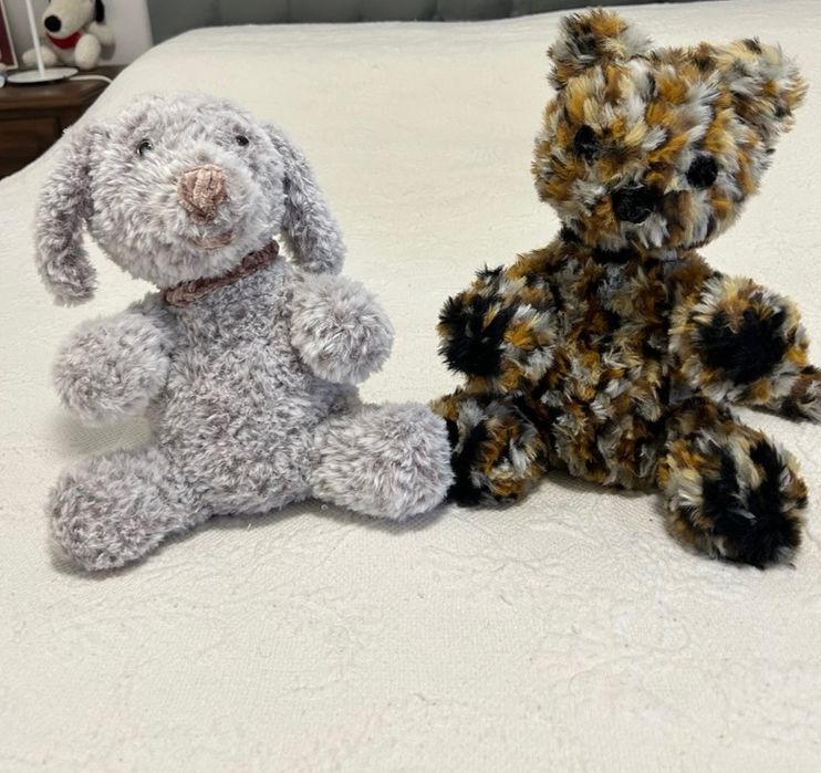 Novos brinquedos de pelúcia de crochê para cães e gatos