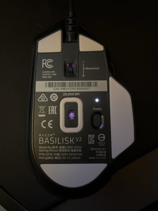 (OPIS) Myszka Razer Basilisk v2