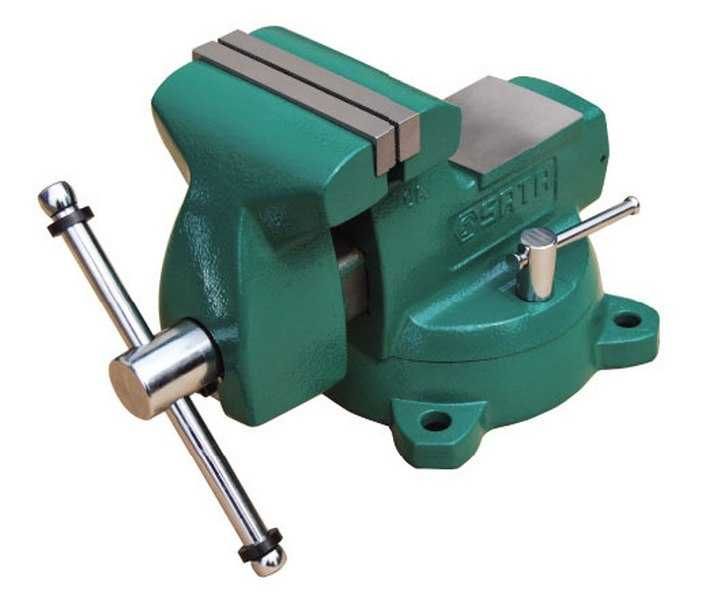 Imadło Ślusarskie Obrotowe SATA 6" (150mm) ST70843SC – Solidne!