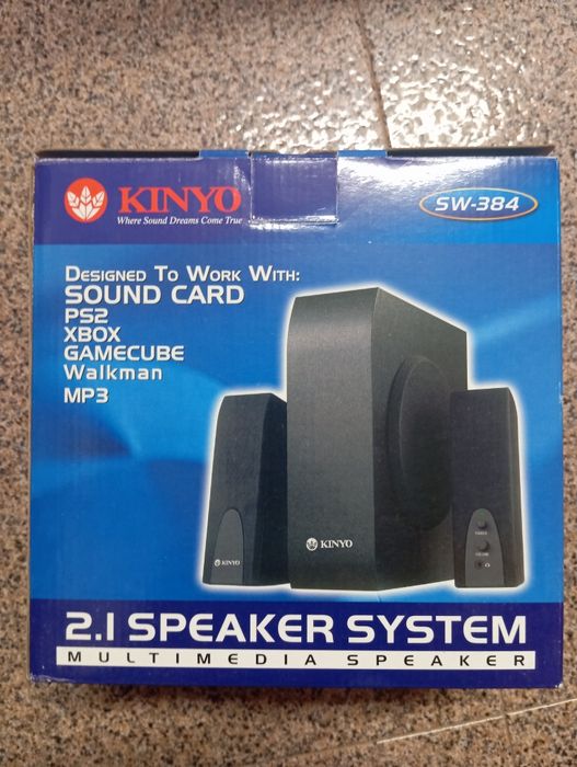 Colunas de som e Subwoofer