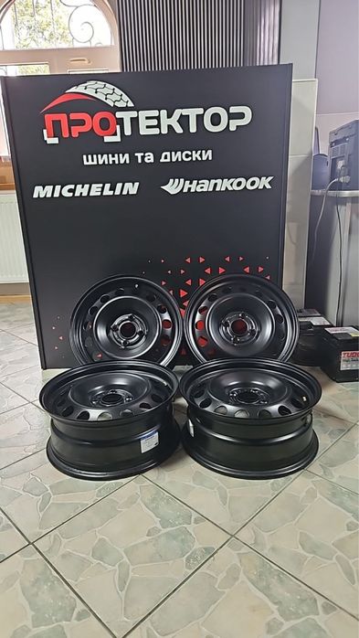 Комплект нових металевих дисків R16 4/108 ford focus