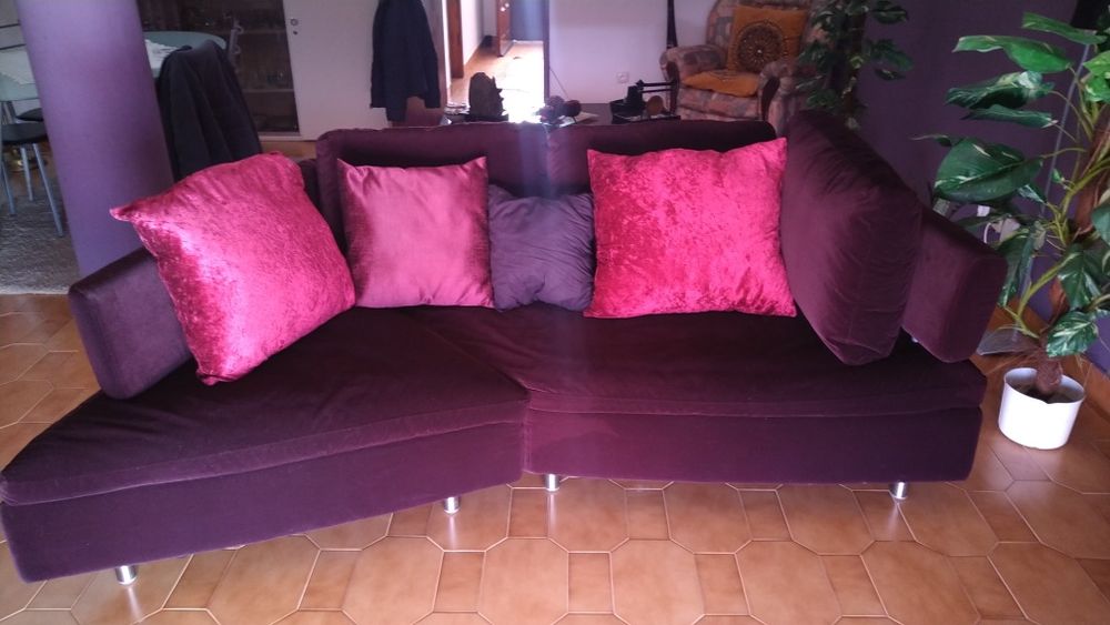 Sofá único como novo