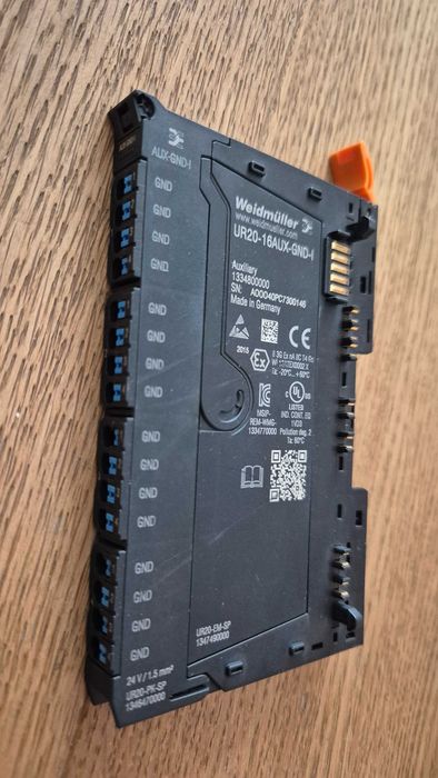 Moduł I/O wejśc wyjść PROFINET Weidmuller UR20-FBC-PN-IRT