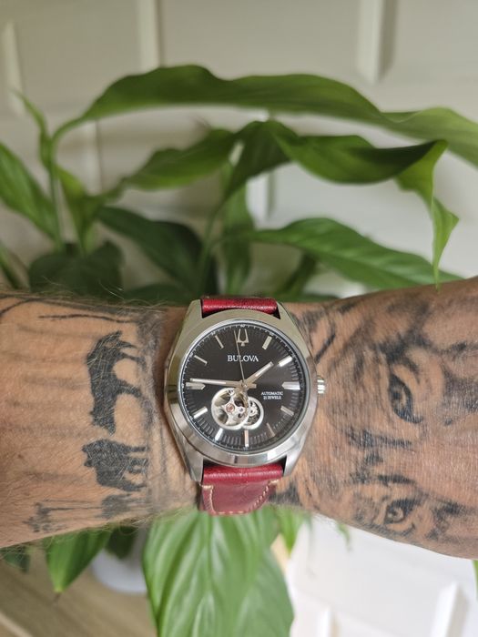 Zegarek Bulova Surveyor Open Heart Automatic