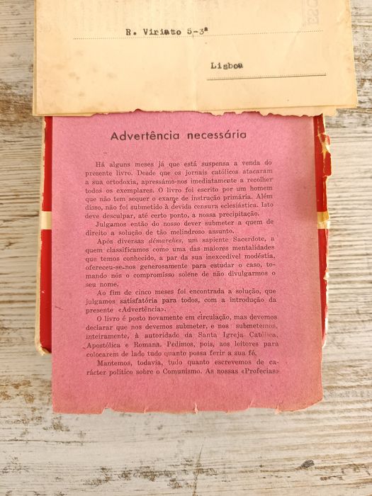 Profecias e Confissões de um ex-Chefe Comunista, General Protero