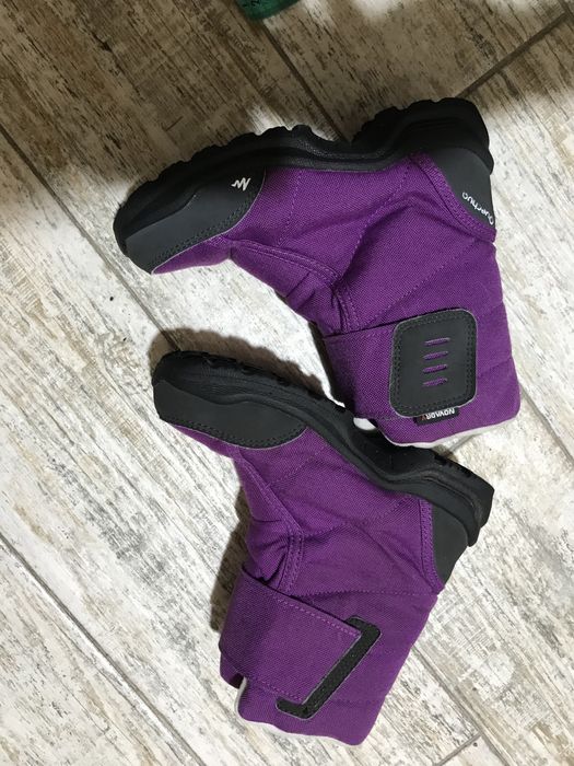 Чоботи дутики снігоходи Дит Унісекс Мембрана 29р17см Quechua Europe