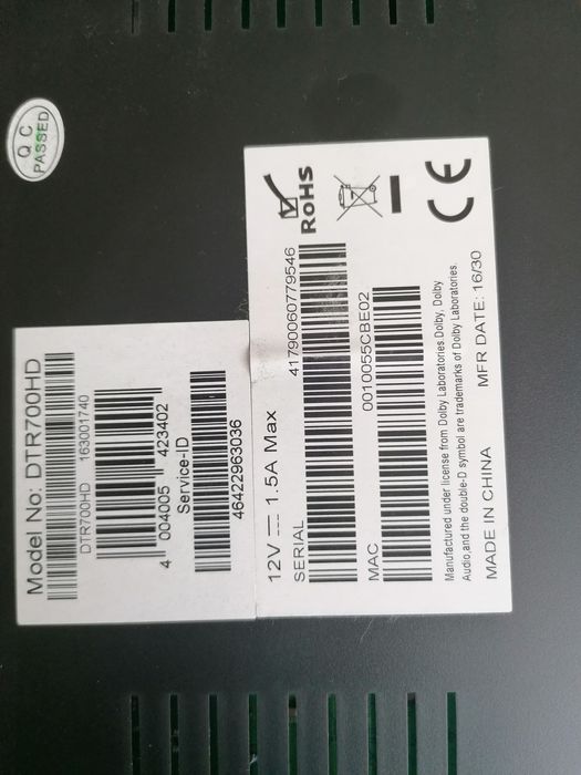 Telewizor Philips, dekoder SchwaigerDVB-T2 HD