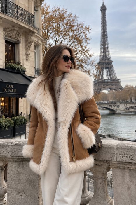 Натуральна жіноча дублянка IMPERIA Made in Italy, р. M