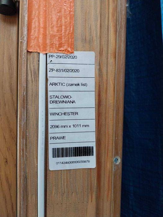 Drzwi zew. Martom Diamond GS 18/17 kolor Winchester 1310 mm x 2096 mm