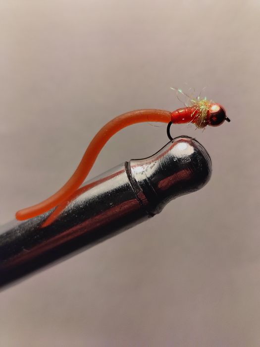 Nimfa Parkinson sztuczna mucha na pstrąga lipienia klenia hand made