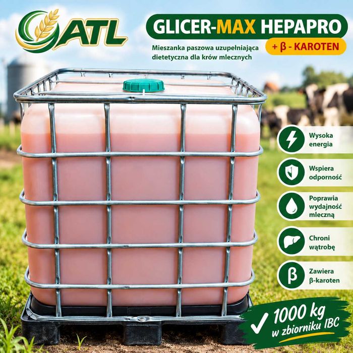 Gliceryna 99 % z beta-karotenem, Glicer-max, ENERGIA / Nowa receptura