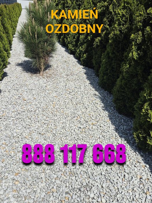 Kamień ogrodowy ozdobny otoczak grys kruszywo do ogrodu