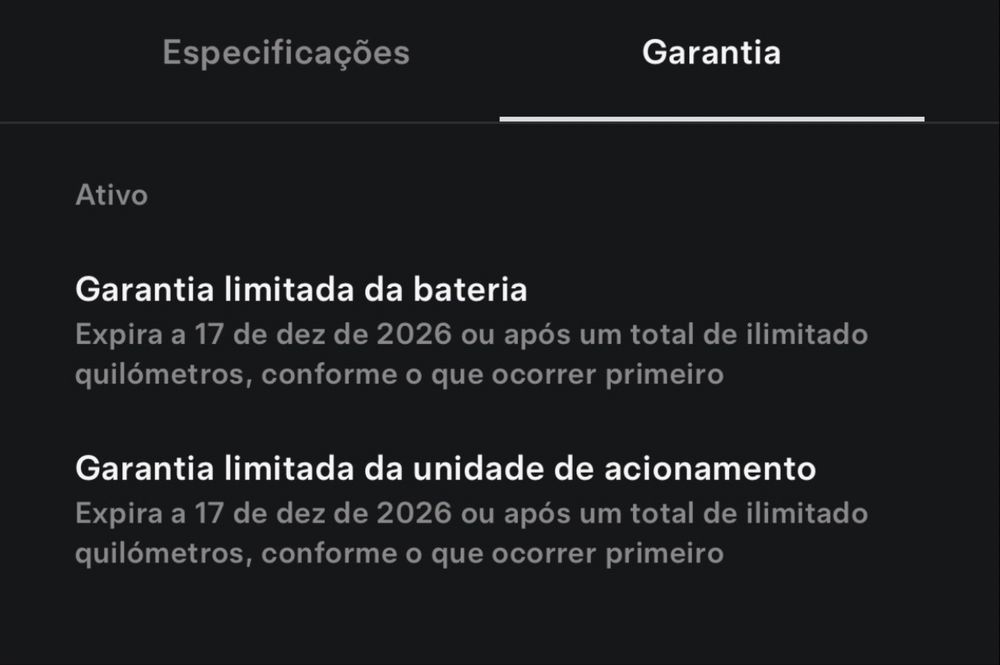 Tesla Model S 75D - garantia Tesla sem limite km’s