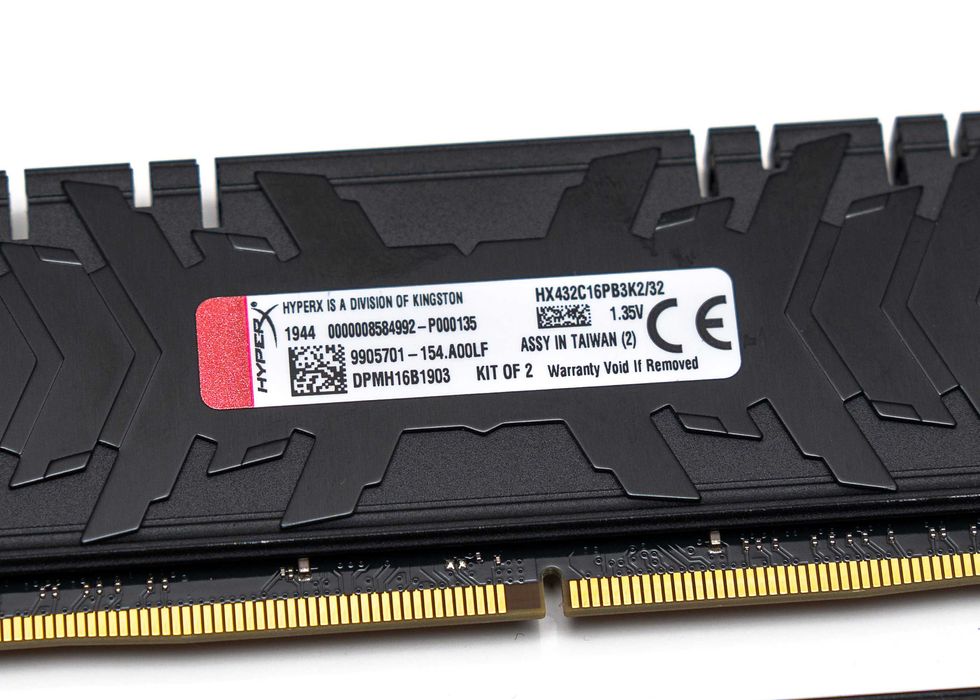 RAM DDR4 32GB (2x16GB) Kingston HyperX Fury 3200Mhz CL16 DIMM pamięć