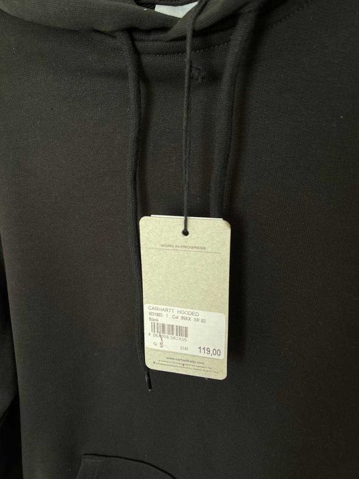 Bluza z kapturem Carhartt, czarna