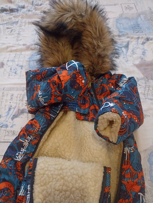 Зимовий комбінезон для хлопчика