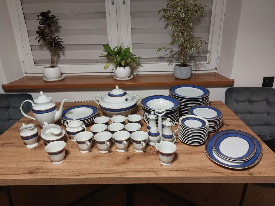 Serwis obiadowy 12 osobowy Chodzież