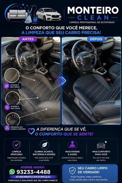 Limpeza de Estofos