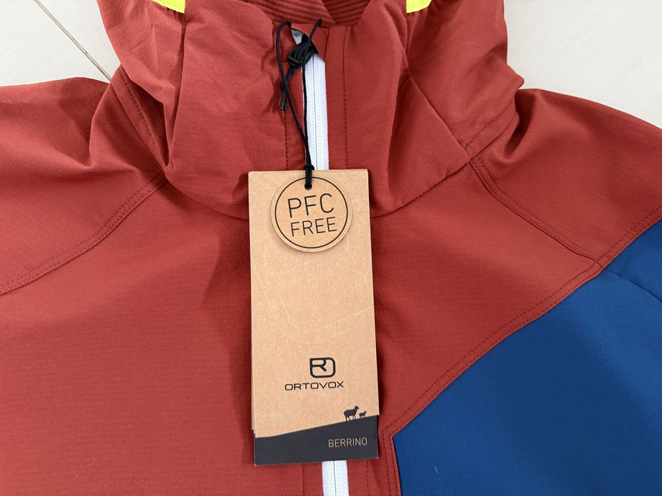 Męska kurtka Ortovox BERRINO HOODED rozmiar M clay orange