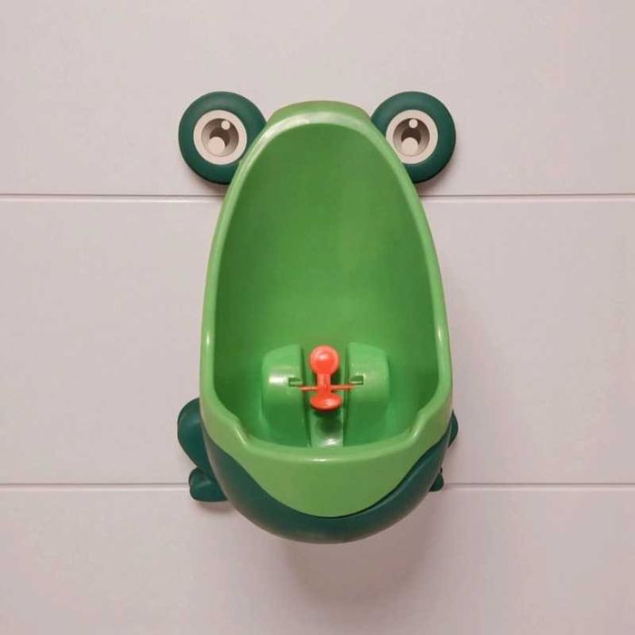 Nowy zielony pisuar nocnik dla dziecka