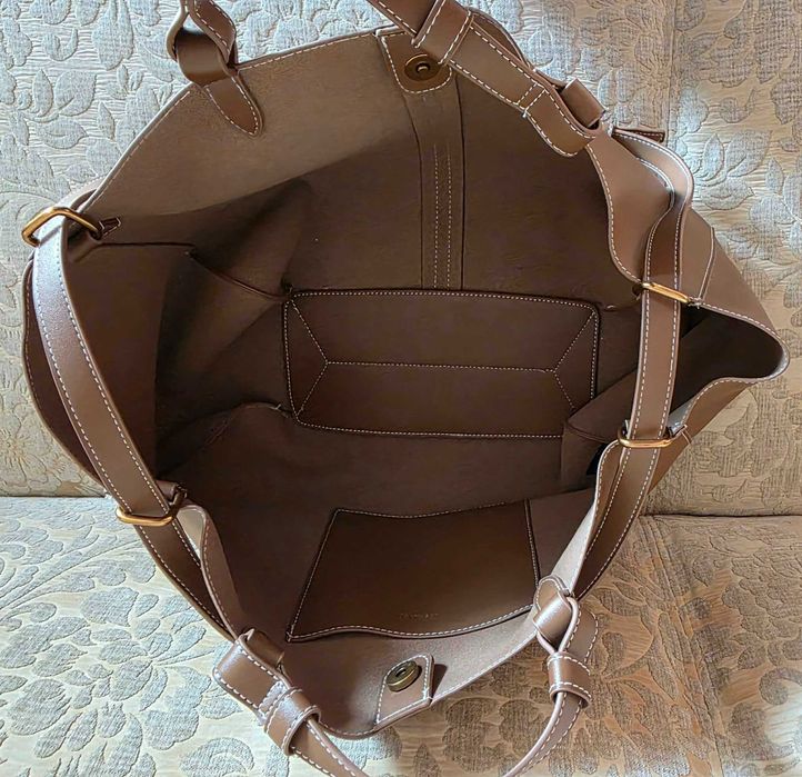 Torebka typu shopper firmy Reserved - shopperka, jak nowa