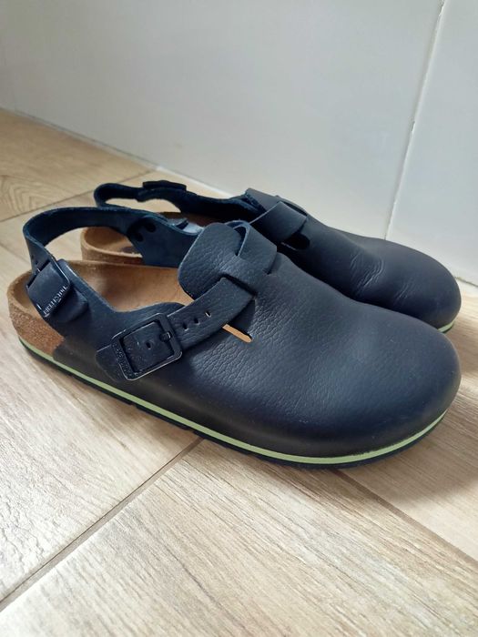 Buty Birkenstock chodaki buty klapki skórzane Tokio professional