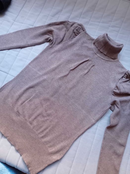 Golf marki New Look, rozmiar 38, kolor jany brąz