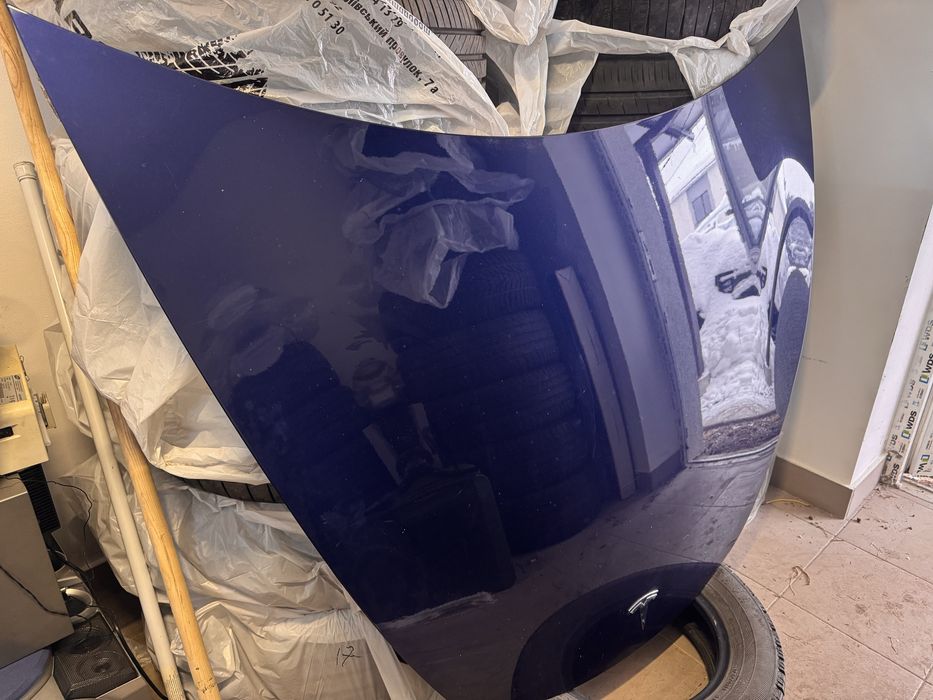 Капот Tesla Model 3 синій PPSB