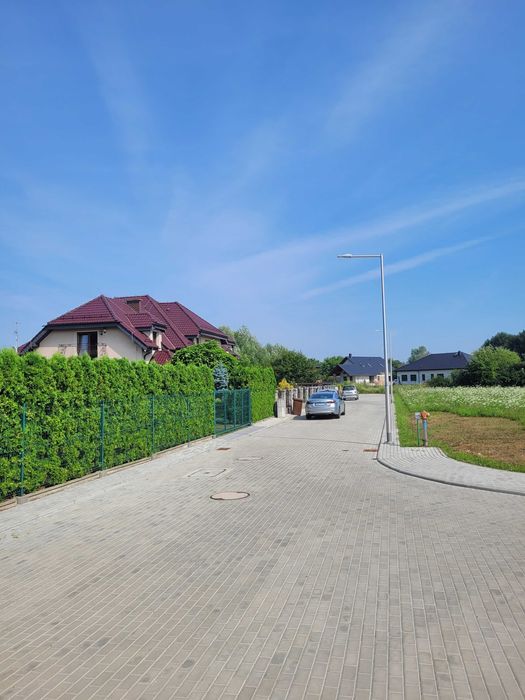 Działka willowa na końcu ulicy