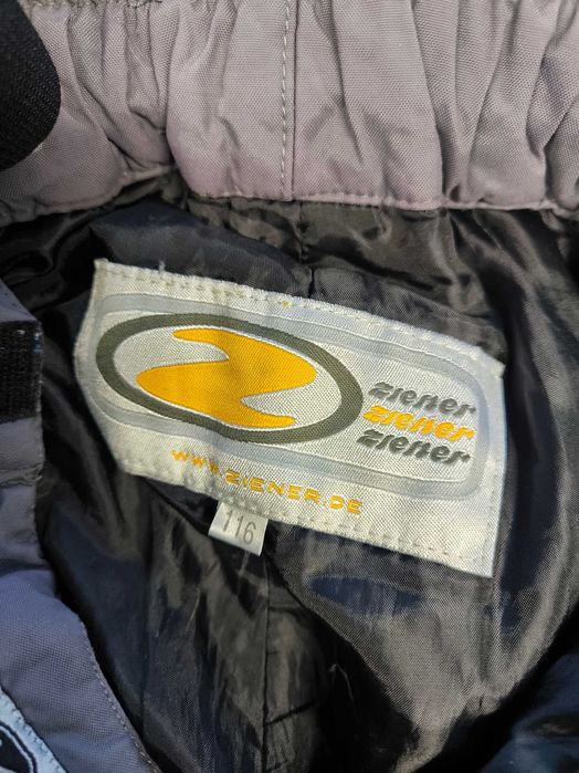 ziener Zimowe spodnie narciarskie snowboard na szelkach 116