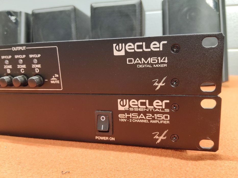 Wzmacniacz i mikser  Ecler