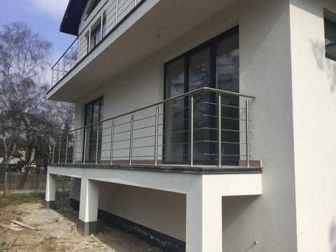 Balustrady zabezpieczenia okienne nierdzewne