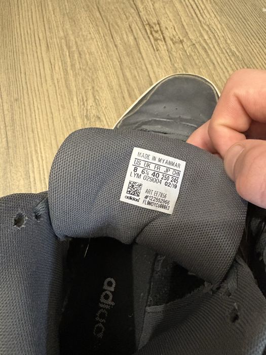 Високі кросівки Adidas Hoops 2.0 Mid (EE7856) | Розмір 40 (25 см)